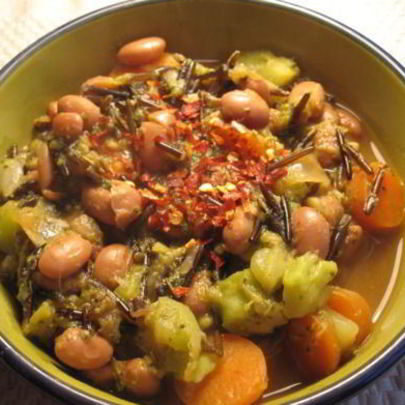 Густая похлебка с фасолью