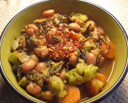 Густая похлебка с фасолью