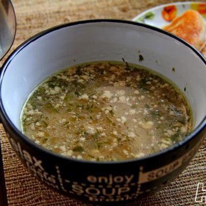 Куриная похлебка с грецкими орехами
