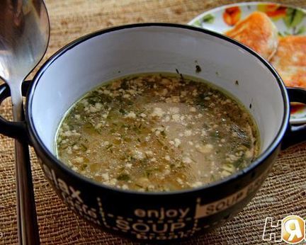 Куриная похлебка с грецкими орехами