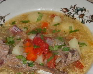 Охотничья похлебка из утки