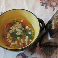 Рецепт Осенней похлебки с сыром Джюгас