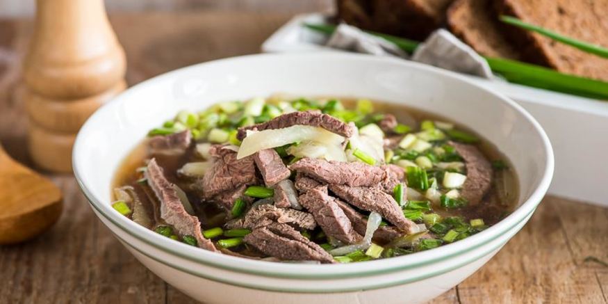 Рецепт освежающей похлебки с бараниной