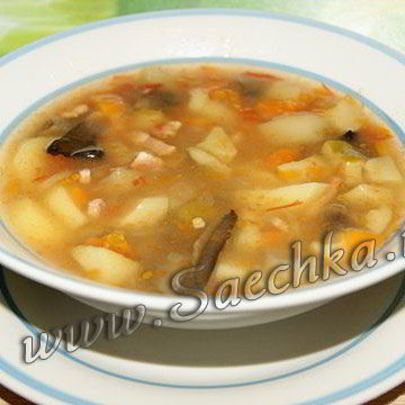 Похлебка грибная