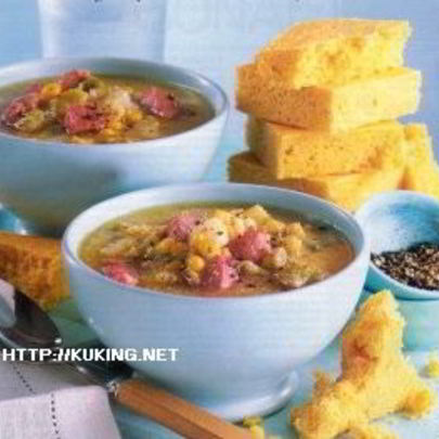 Похлебка из бекона и кукурузы