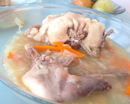 Похлебка из кролика