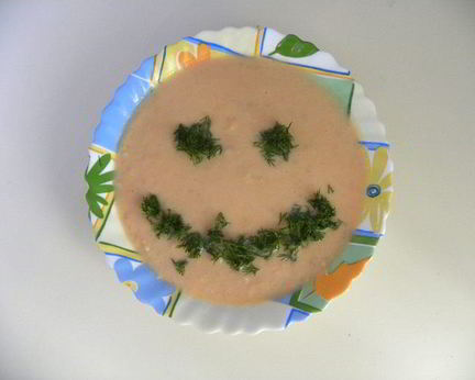 Похлебка картофельная с помидорами