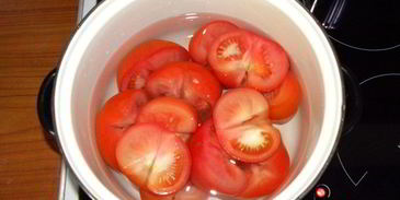 похлебка картофельная с помидорами