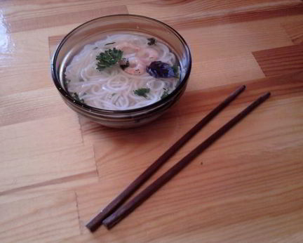 Похлебка с креветками