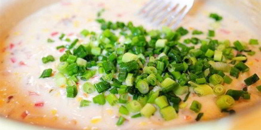 Рецепт похлебки с кукурузой и сыром