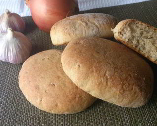 Пшенично-ржаные лепешки