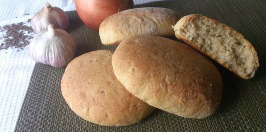 Рецепт пшенично-ржаных лепешки