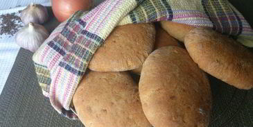 пшенично-ржаные лепешки