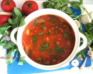 Рыбная похлебка по-итальянски