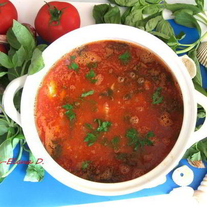 Рыбная похлебка по-итальянски