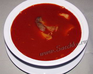 Рыбная венгерская похлебка Халасли