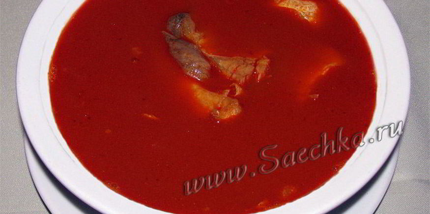 Рецепт рыбной венгерской похлебки халасли