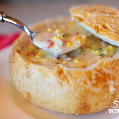 Сырно-кукурузная похлебка