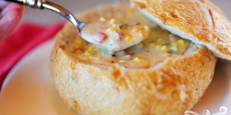 Рецепт сырно-кукурузной похлебка