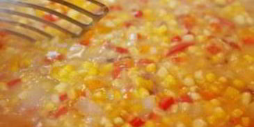 сырно-кукурузная похлебка