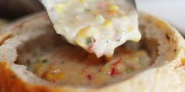 сырно-кукурузная похлебка