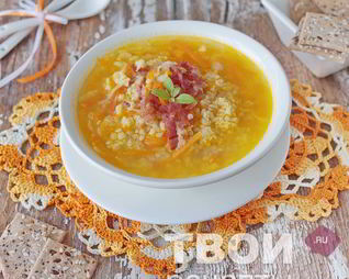 Пшенный суп