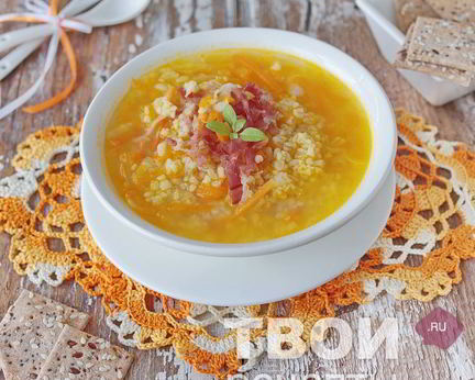 Пшенный суп