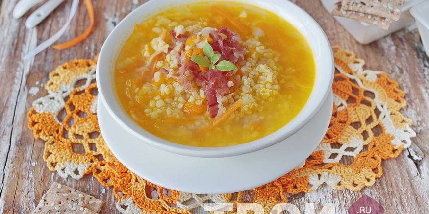 Рецепт пшенного супа