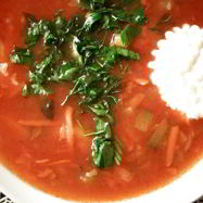 Рецепт Домашнего рассольника с рисом