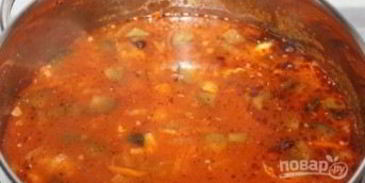 рассольник из говядины