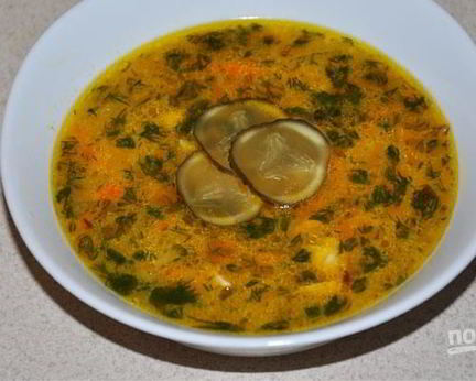 Рассольник классический с рисом