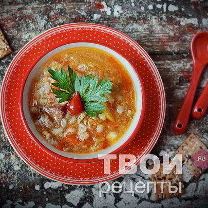 Рассольник ленинградский