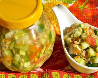 Рассольник на зиму с перловкой