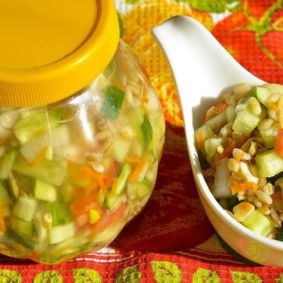 Рассольник на зиму с перловкой