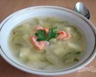 Рассольник рыбный классический