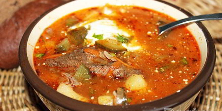 Рецепт рассольника с говядиной