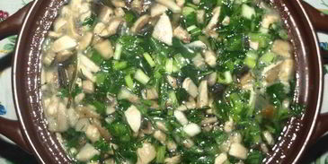 рассольник с грибами и перловой крупой