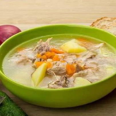 Рассольник с курицей