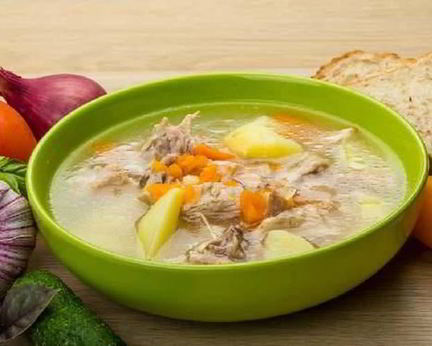 Рассольник с курицей