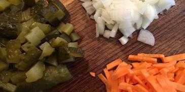 рассольник с перловкой