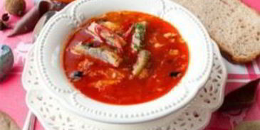 рассольник с перловой крупой