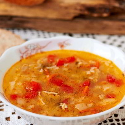 Рассольник с тунцом по-домашнему