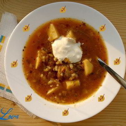 Рассольник Три крупы