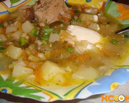 Рассольник в мультиварке