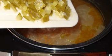 рассольник в мультиварке