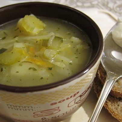 Рассольник вегетарианский