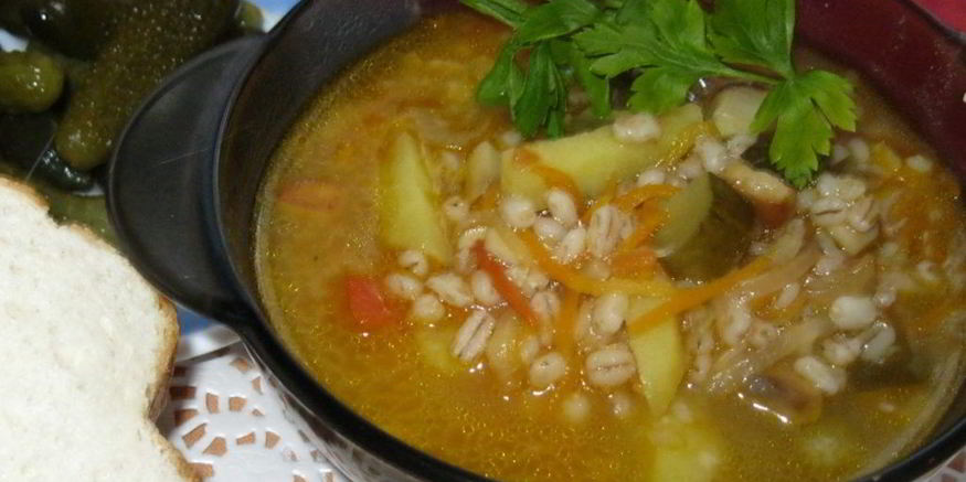 Рецепт супа рассольник классический с перловкой