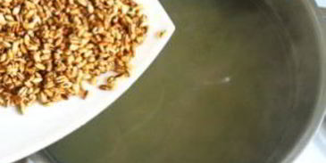 вегетарианский рассольник с перловкой