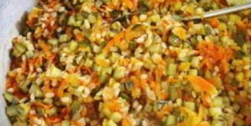 заправка для рассольника с перловкой на зиму