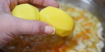 деревенские зимние щи